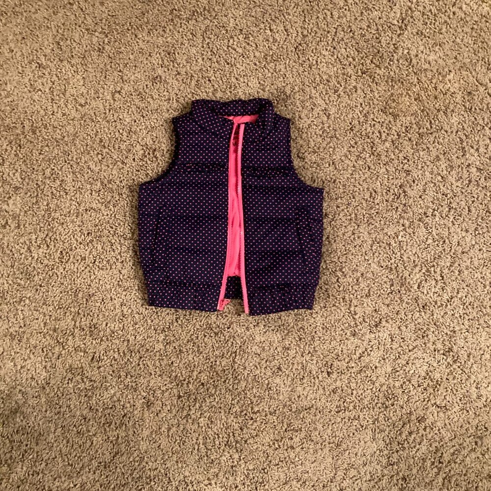 Oshkosh puffer jacket sz 12 months